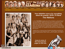 Tablet Screenshot of allaboutthewaltons.com